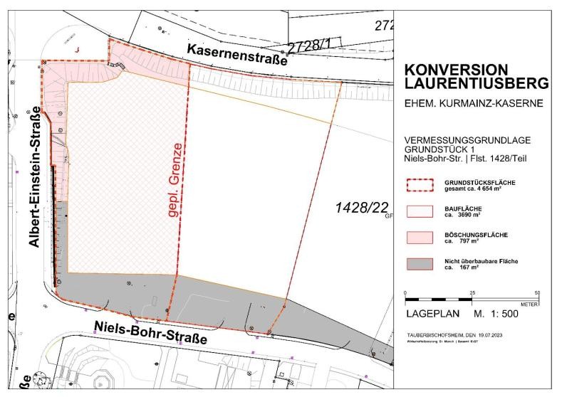 Freifläche Grundstück 1 Laurentiusberg Freifläche Grundstück 1 Laurentiusberg