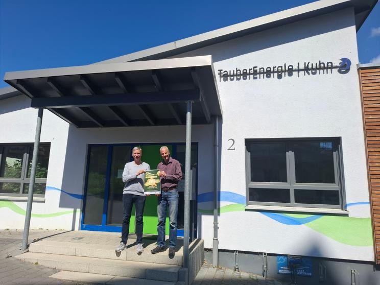 Gastgeber Andreas und Karl Kuhn 