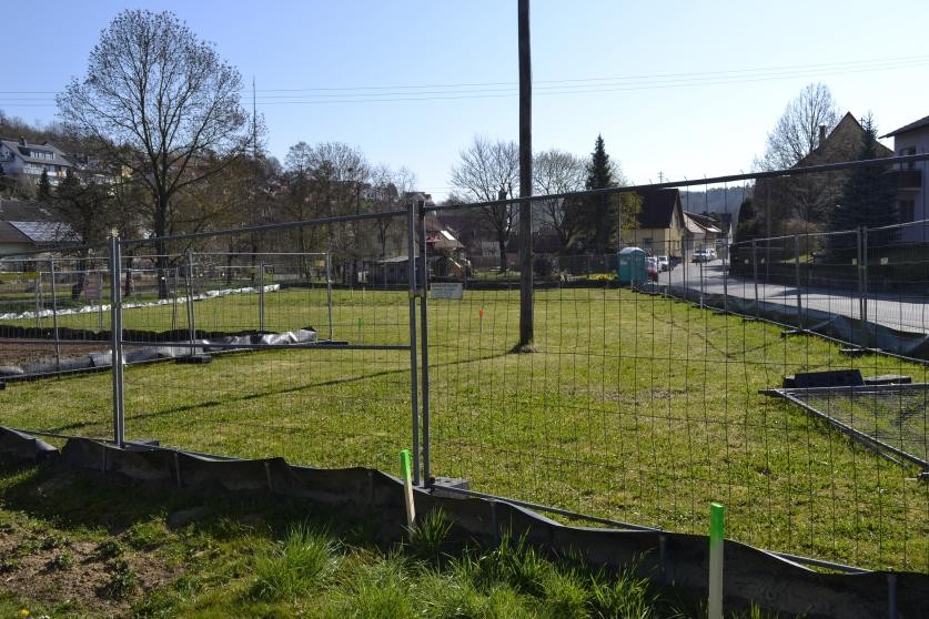 Bauplatz KiTa Dittwar