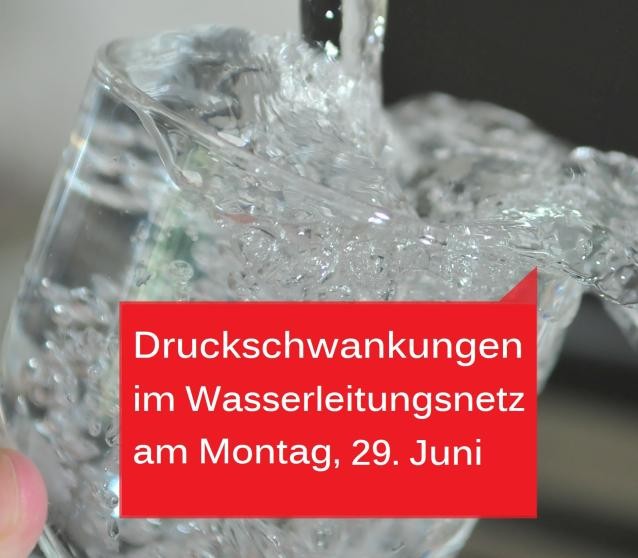 Druckschwankungen am 29. Juni