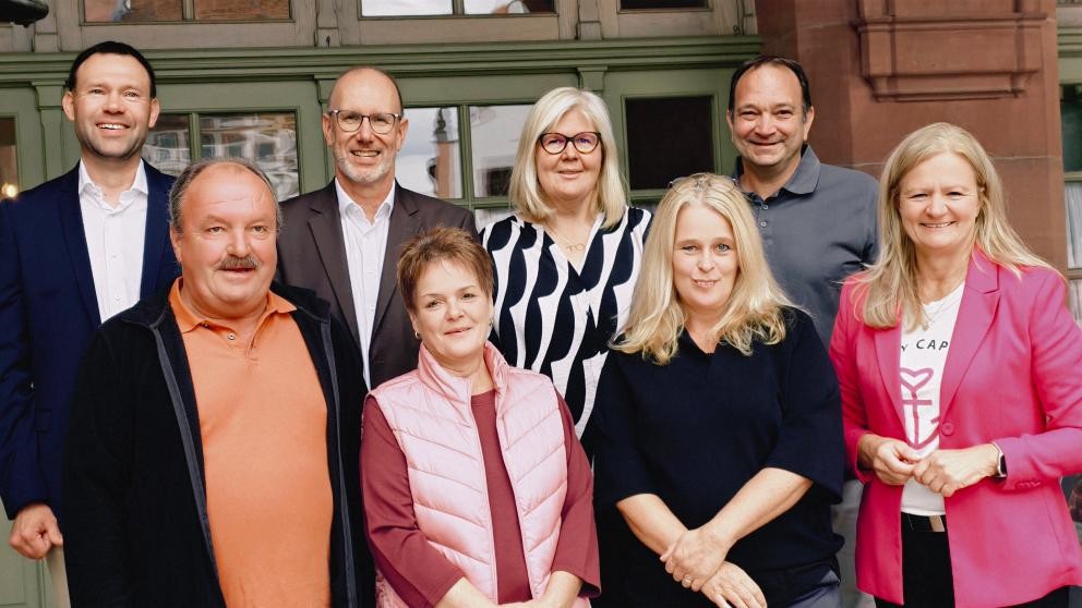 Gruppenbild Dienstjubiläum und Verabschiedung