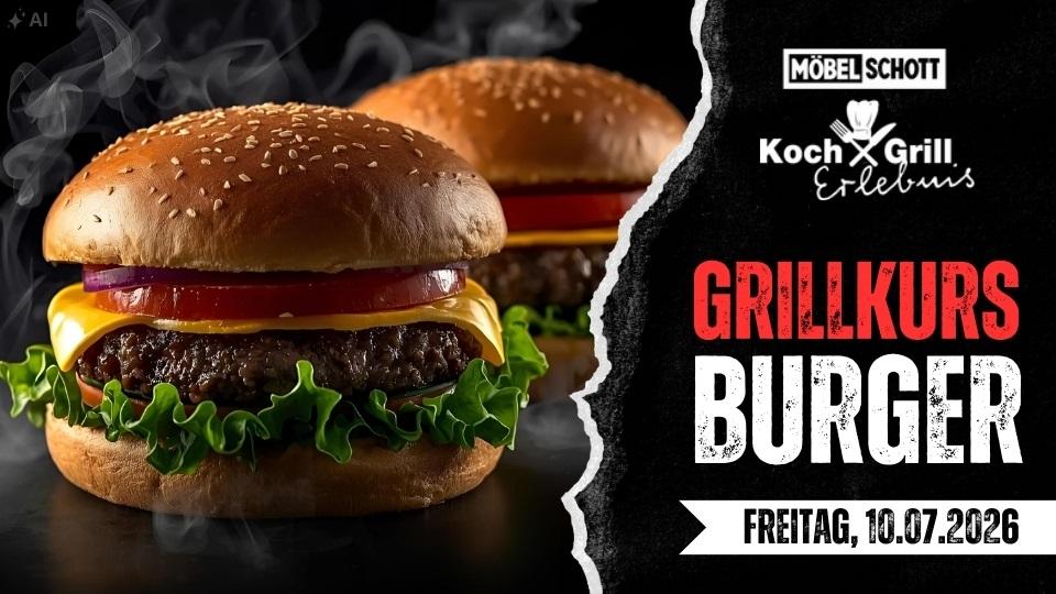 Grillkurs Burger Möbel Schott