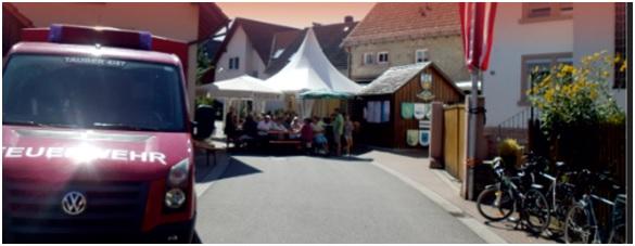 Straßenfest der FFW Dittigheim©Marcel Schneider