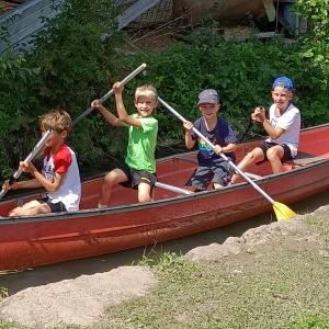 Paddeln auf der Tauber