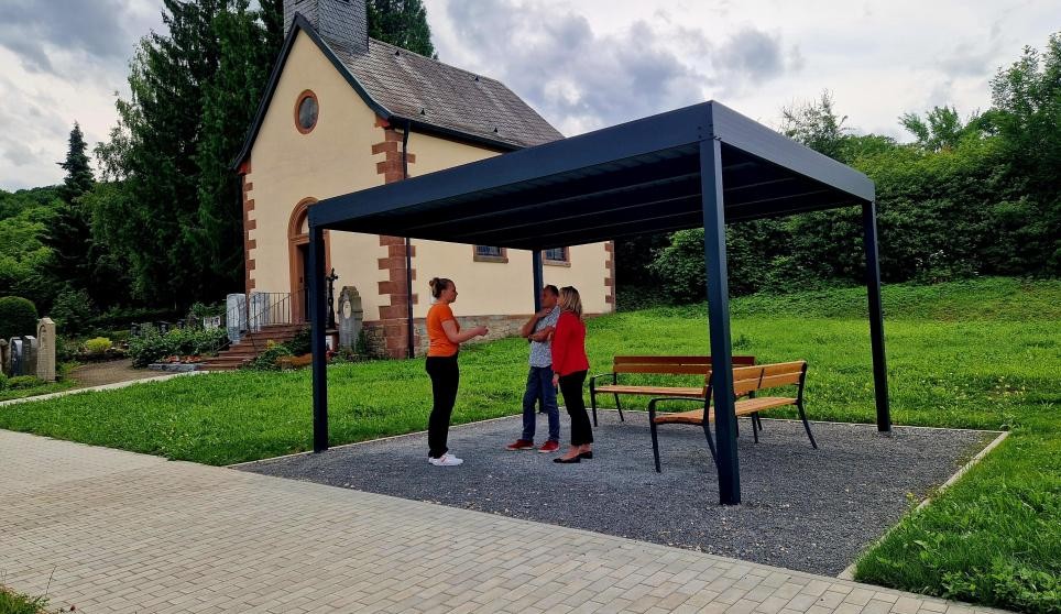 Pavillon Friedhof Dittigheim