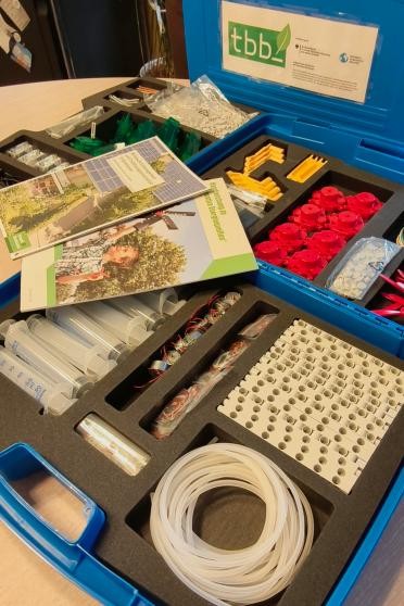 Experimentierkoffer zur Ausleihe bereit