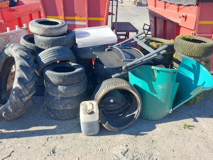 gesammelter Müll Picobello