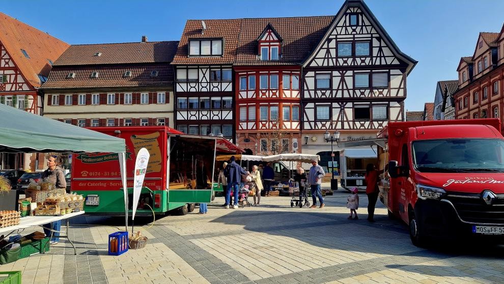 Wochenmarkt Tauberbischofsheim März 2026