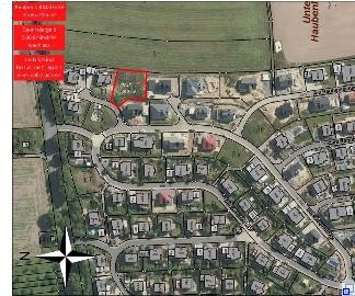 Lageplan Baugrundstück Impfingen