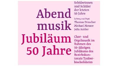 Jubiläum ©Bezirkskantorat TBB Jubiläum ©Bezirkskantorat TBB