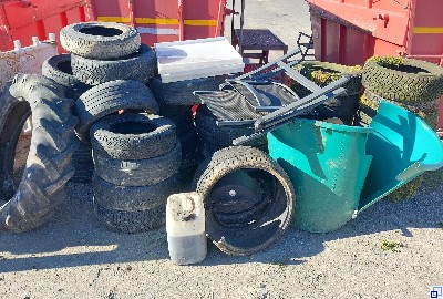 gesammelter Müll Picobello