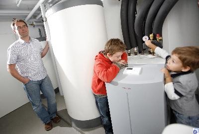 Energiesystem mit Familie