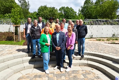 Gruppenbild Friedhof Dittwar
