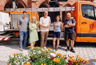 Ferienjobber aus Vitry begrüßt