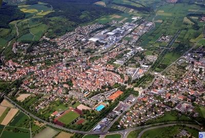 Tauberbischofsheim von oben