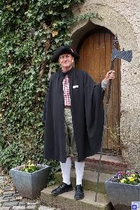 Der Turmwächter wartet auf Gäste